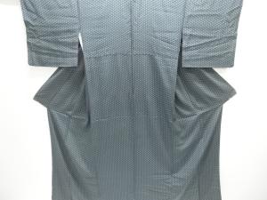 花模様小紋着物